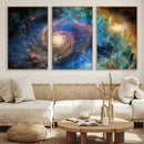Spiral Galaxy Wall Art Canvas Print