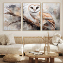 Barn Owl Wall Art | Watercolor Barn Owl Canvas Print | by MyGreatCanvas | Canvas Wall Art Prints | Photo Prints & Wall Decor
