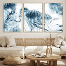 Abstract Jellyfish Canvas Print Wall Art