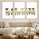 Farmhouse Wall Art Sheep Print | Ready to Hang Framed Canvas by MyGreatCanvas | Canvas Wall Art Prints | Photo Prints & Wall Decor