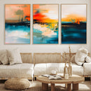 Colorful Abstract Wall Art | Bold Modern Canvas Print |