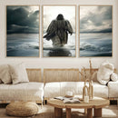 Jesus Walking on Water Wall Art | Canvas Print | Ready to