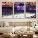 Madison New York Rangers Hockey Stadium Wall Art Canvas
