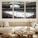 Sharks Arena Blackhawks Sharks Ice Hockey Stadium Wall Art by MyGreatCanvas | Canvas Wall Art Prints | Photo Prints & Wall Decor