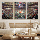 United Center Chicago Bulls Stadium Wall Art Canvas Print