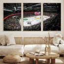 Vaudoise Lausanne Ice Hockey Arena Stadium Wall Art Canvas,
