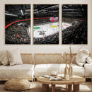 Vaudoise Lausanne Ice Hockey Arena Stadium Wall Art Canvas,