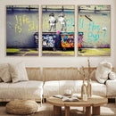Banksy Life is Short Wall Art - Iconic Graffiti Art on by MyGreatCanvas | Canvas Wall Art Prints | Photo Prints & Wall Decor
