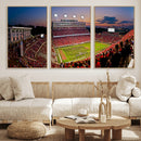 NC State Wolfpack Football Team Print - Raleigh
