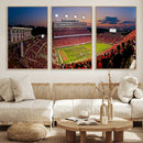 NC State Wolfpack Football Team Print - Raleigh by MyGreatCanvas | Canvas Wall Art Prints | Photo Prints & Wall Decor