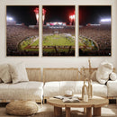 Framed Florida State Seminoles Football Team Print -