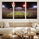 Framed Florida State Seminoles Football Team Print -