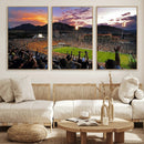 Framed Colorado Buffaloes Football Team Print - Boulder