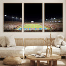 SMU Mustangs Football Team Print - Dallas Gerald J. Ford