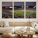 UCLA Bruins Football Team Print - Pasadena Rose Bowl Stadium