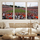 Virginia Cavaliers Football Team Print - Charlottesville Scott Stadium Print Wall Art Canvas by MyGreatCanvas | Canvas Wall Art Prints | Photo Prints & Wall Decor
