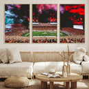 Virginia Tech Hokies Football Team Print - Blacksburg Lane by MyGreatCanvas | Canvas Wall Art Prints | Photo Prints & Wall Decor