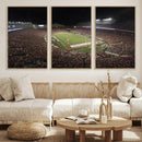 Wisconsin Badgers Football Team Print - Madison Camp Randall