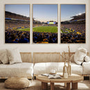 Pittsburgh Panthers Football Team Print - Pittsburgh by MyGreatCanvas | Canvas Wall Art Prints | Photo Prints & Wall Decor
