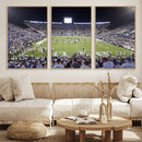 Brigham Young University Cougars Football Print Canvas -