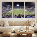 Brigham Young University Cougars Football Print Canvas -