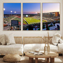 University of North Texas Mean Green Football Team Print - by MyGreatCanvas | Canvas Wall Art Prints | Photo Prints & Wall Decor