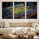 University of North Texas Mean Green Football Artwork,