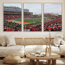 University of Illinois Fighting Illini Football Team Print - by MyGreatCanvas | Canvas Wall Art Prints | Photo Prints & Wall Decor