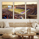 University of Kansas Jayhawks Football Team Print - Lawrence by MyGreatCanvas | Canvas Wall Art Prints | Photo Prints & Wall Decor