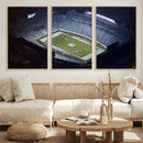 University of North Carolina Tar Heels Football Team Print - by MyGreatCanvas | Canvas Wall Art Prints | Photo Prints & Wall Decor
