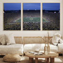 University of Michigan Wolverines Football Team Print - Ann by MyGreatCanvas | Canvas Wall Art Prints | Photo Prints & Wall Decor