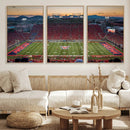 Arizona Wildcats Football Team Print - Tucson Arizona by MyGreatCanvas | Canvas Wall Art Prints | Photo Prints & Wall Decor