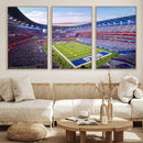 Buffalo Bills Football Team Print Canvas - Buffalo Highmark by MyGreatCanvas | Canvas Wall Art Prints | Photo Prints & Wall Decor