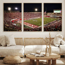 Indiana University Hoosiers Football Team Print Canvas