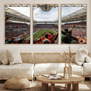 Miami Hurricanes Football Team Wall Art Print - Miami Hard
