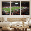 Miami Hurricanes Football Team Print Canvas- Miami Hard Rock