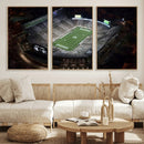 Michigan State Spartans Football Team Print - East Lansing