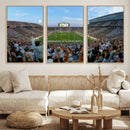 Michigan State Spartans Football Team Art Print - East