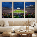 Michigan State Spartans Football Team Print - East Lansing