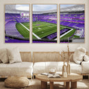Northwestern University Wildcats Football Team Print - by MyGreatCanvas | Canvas Wall Art Prints | Photo Prints & Wall Decor