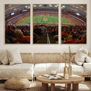 Syracuse University Orange Football Canvas Print, Football