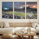 Memphis Tigers Football Team Print - Memphis Simmons Bank