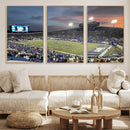 Memphis Tigers Football Team Print - Memphis Simmons Bank