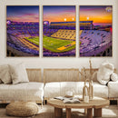 The Louisiana State University Tigers Football Team Print - by MyGreatCanvas | Canvas Wall Art Prints | Photo Prints & Wall Decor