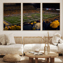 West Virginia Uni Mountaineers Football Team Print - Milan