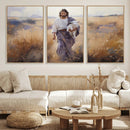 Jesus the Good Shepherd Wall Art Canvas Print - Lost Lamb