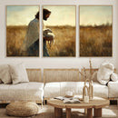 Jesus the Good Shepherd Wall Art Canvas Print -