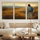 Jesus the Good Shepherd Wall Art Canvas Print -