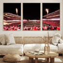 Oregon State Beavers Football Team Print - Corvallis Reser