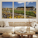 University of Wyoming Cowboys Football Team Print - Laramie by MyGreatCanvas | Canvas Wall Art Prints | Photo Prints & Wall Decor